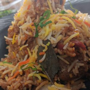 LAMB BIRYANI, CHICKEN TIKKA BIRYANI